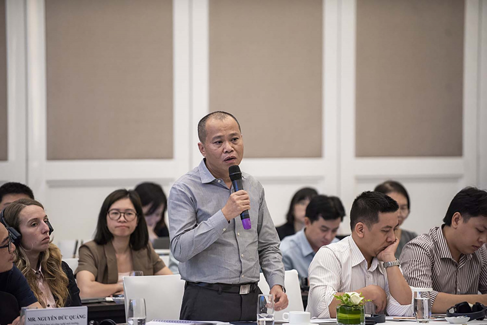 Ông Hoàng Đức Vượng, Chủ tịch Chi hội nhựa tái sinh (Hiệp hội nhựa Việt Nam