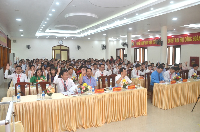đại hội công đoàn CTCP Phân đạm và hóa chất hà bắc