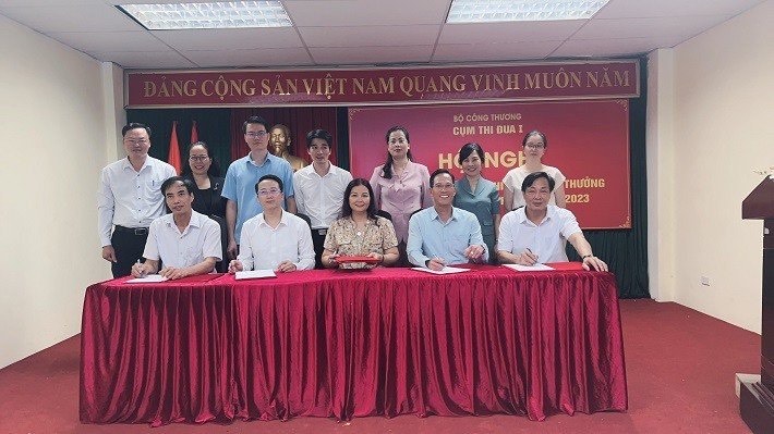 Cụm thi đua số 01 Cwin63 sân chơi đỉnh cao ký giao ước thi đua năm 2023