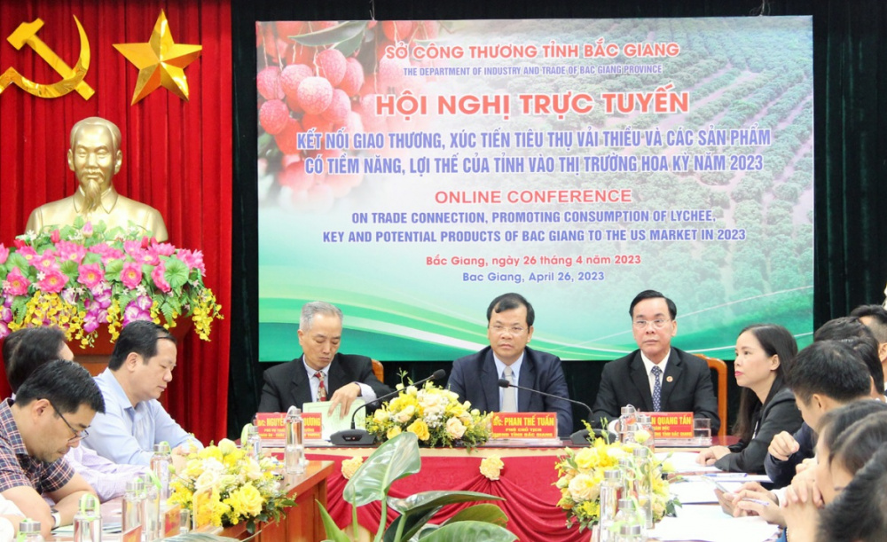 Hội nghị kết nối tiêu thụ vải thiều của tỉnh Bắc Giang