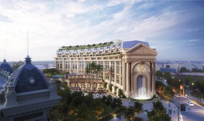 Phối cảnh khách sạn cao cấp Waldorf Astoria Hanoi