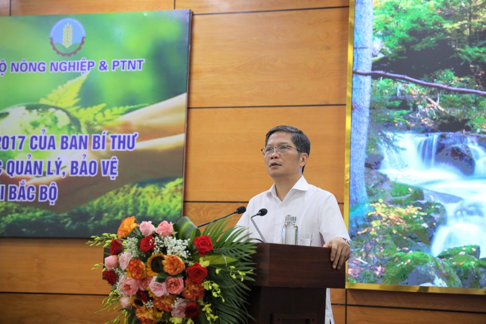 Đồng chí Trần Tuấn Anh phát biểu tại Hội nghị 