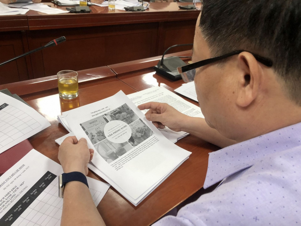 Cuộc thi ảnh "Công sở văn minh, xanh - sạch - đẹp"