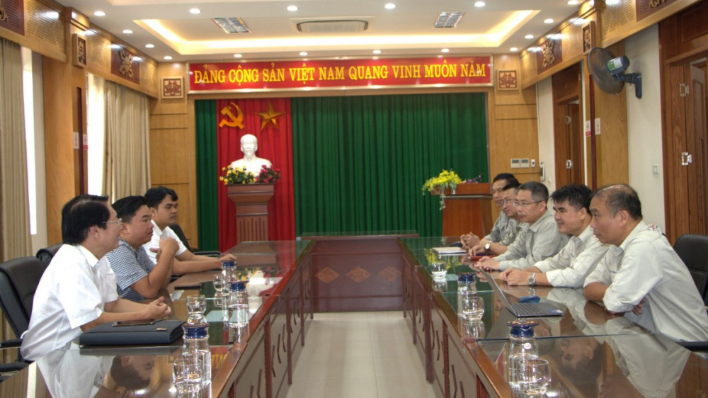 EVNGENCO2 làm việc với Thủy điện Trung Sơn
