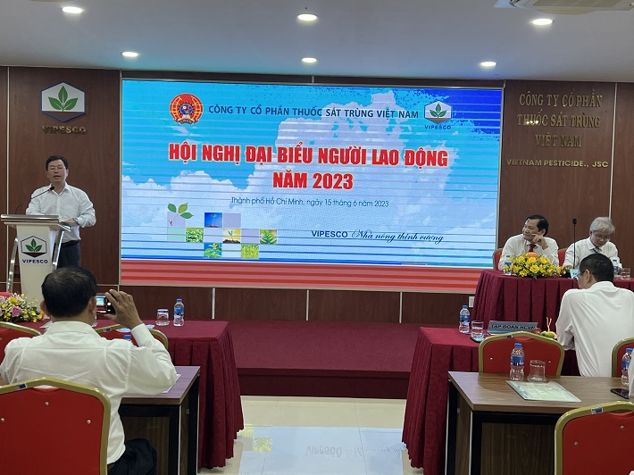 Hội nghị đại biểu người Nền tảng hàng đầu cung cấp Cwin com 2023 Công ty Cổ phần Thuốc sát trùng Việt Nam