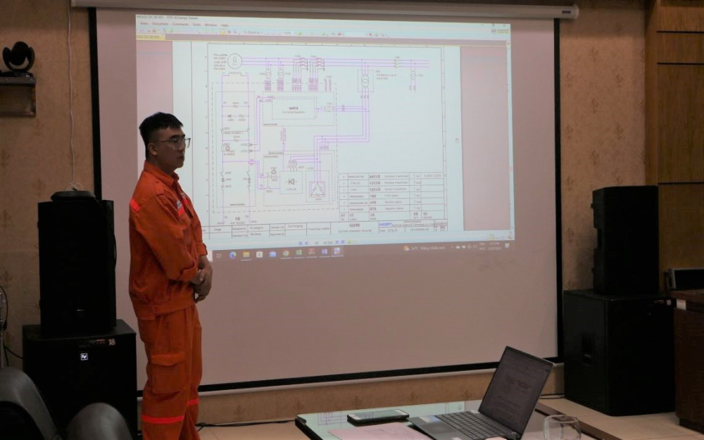 Thí sinh thi phần vấn đáp