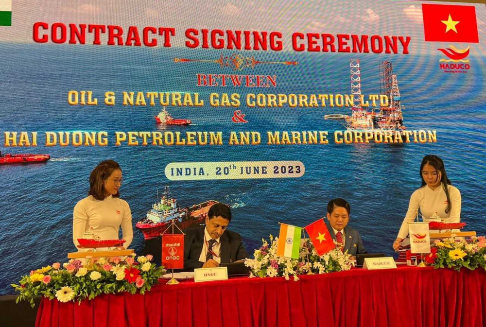 Việt Nam cung cấp 7 tàu phục vụ hoạt động thăm dò khai thác dầu khí của Ấn Độ