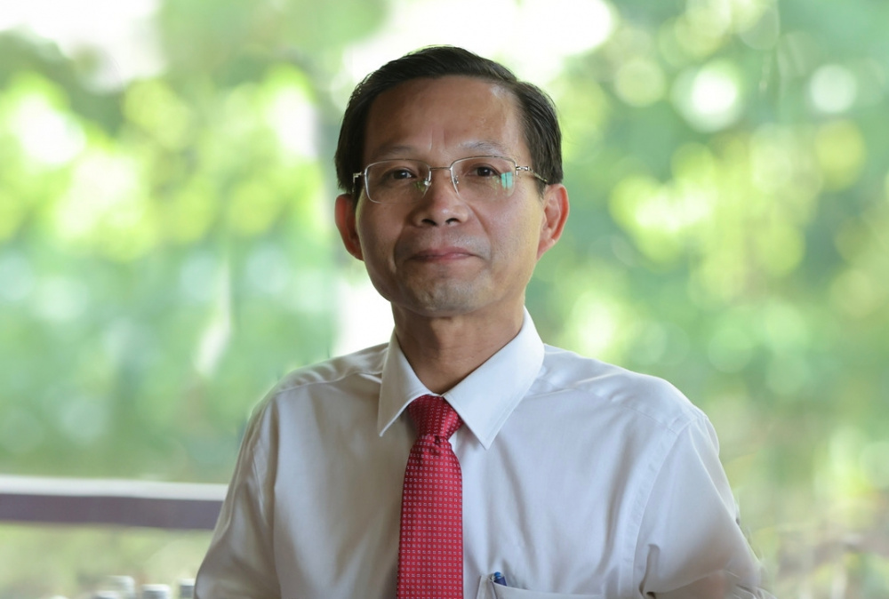 Ông Lê Văn Phong - Bí thư Huyện ủy, Chủ tịch UBND huyện Côn Đảo