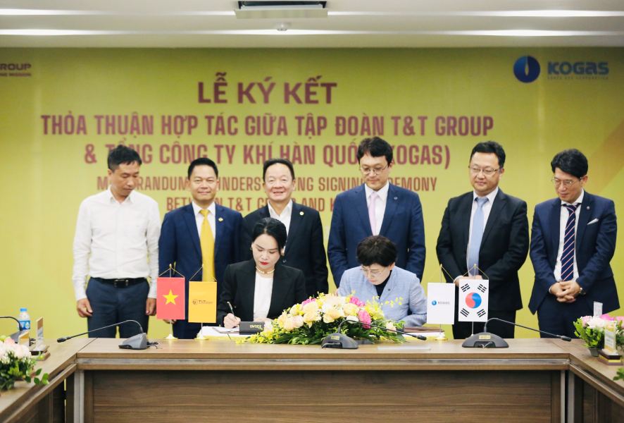 T&T Group han quoc ky ket mou