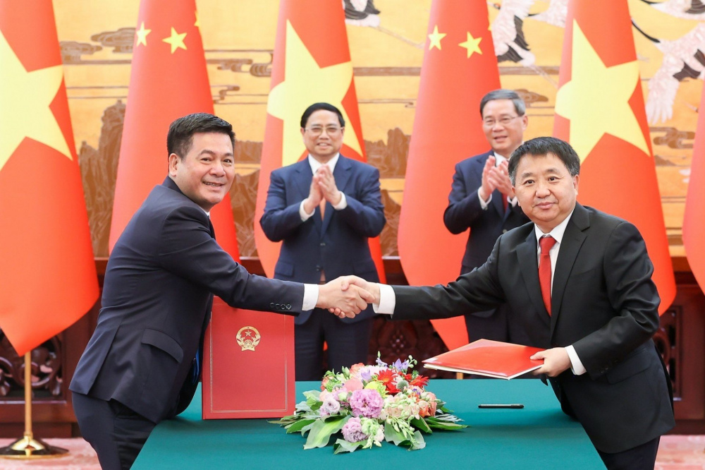 Việt Nam - Trung Quốc ký biên bản ghi nhớ hợp tác về lĩnh vực Quản lý thị trường