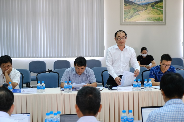 Chánh văn phòng BCH PCTT&TKCN tỉnh Đắk Lắk phát biểu