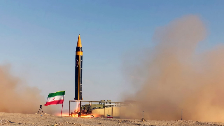 Hình ảnh Iran thử nghiệm phóng tên lửa đạn đạo tầm trung thế hệ mới Khaibar