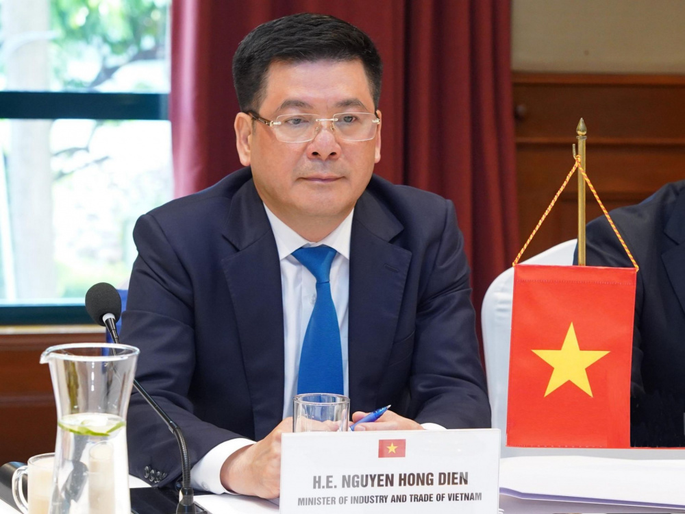 Bộ trưởng Nguyễn Hồng Diên tiếp Quốc vụ khanh UAE