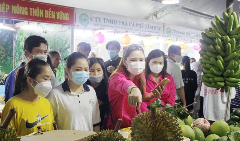 hội chợ trái cây và hàng nông sản tỉnh Bình Phước lần thứ VI năm 2023 