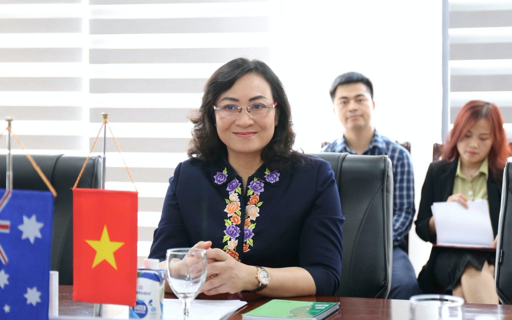 Thứ trưởng Phan Thị Thắng tiếp đoàn giao lưu chính trị Úc