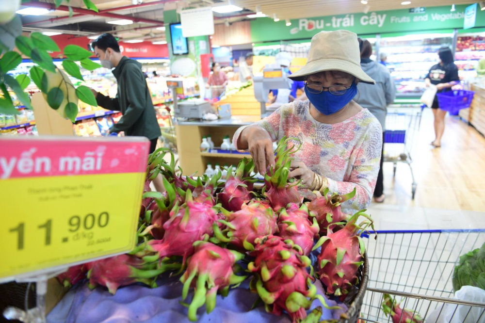 Thanh long khuyến mại