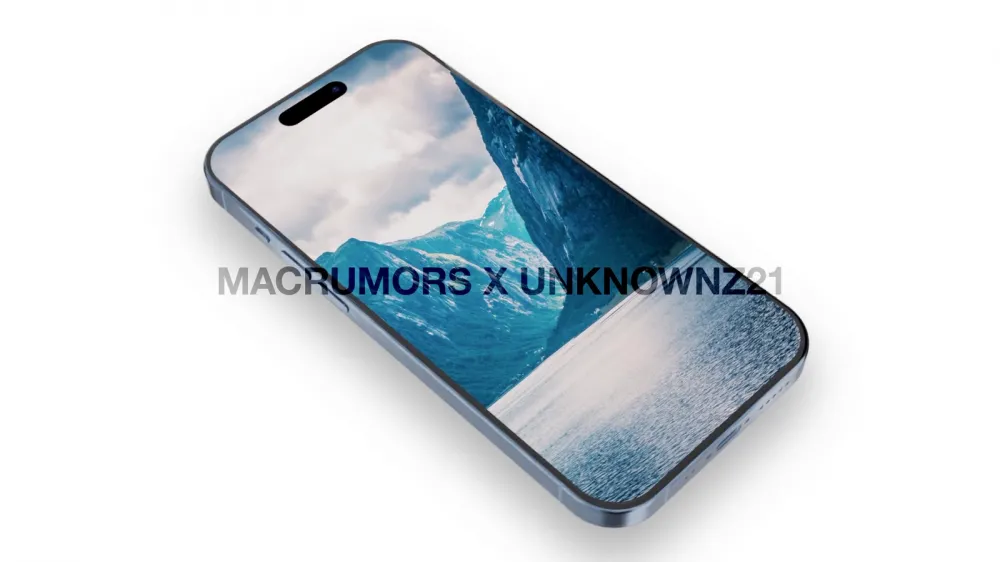 Thiết kế được cho là màn hình iPhone 15