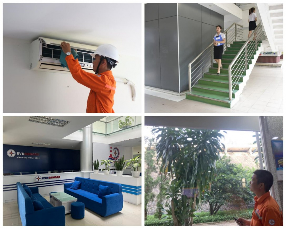 hình ảnh về tiết kiệm điện tại EVNGENCO2