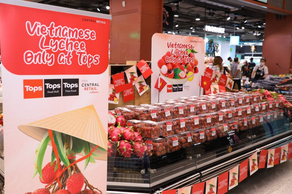 Central Retail đặt mục tiêu tiêu thụ 300 tấn vải thiều Bắc Giang niên vụ 2023