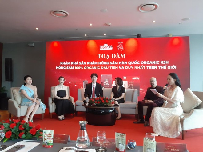 Chính thức ra mắt các sản phẩm Hồng sâm organic KJH tại Việt Nam