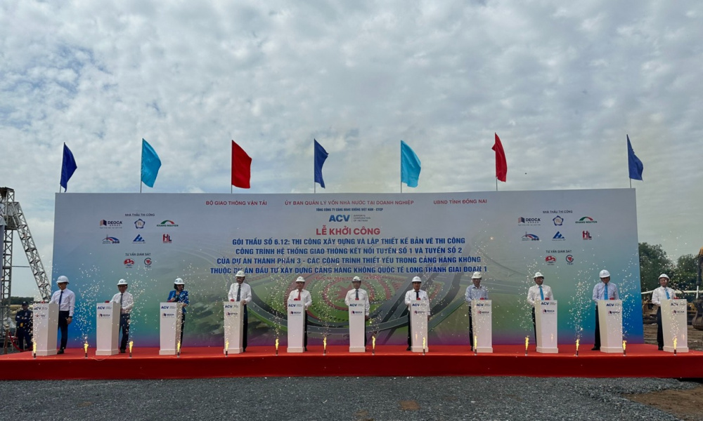 khởi công dự án