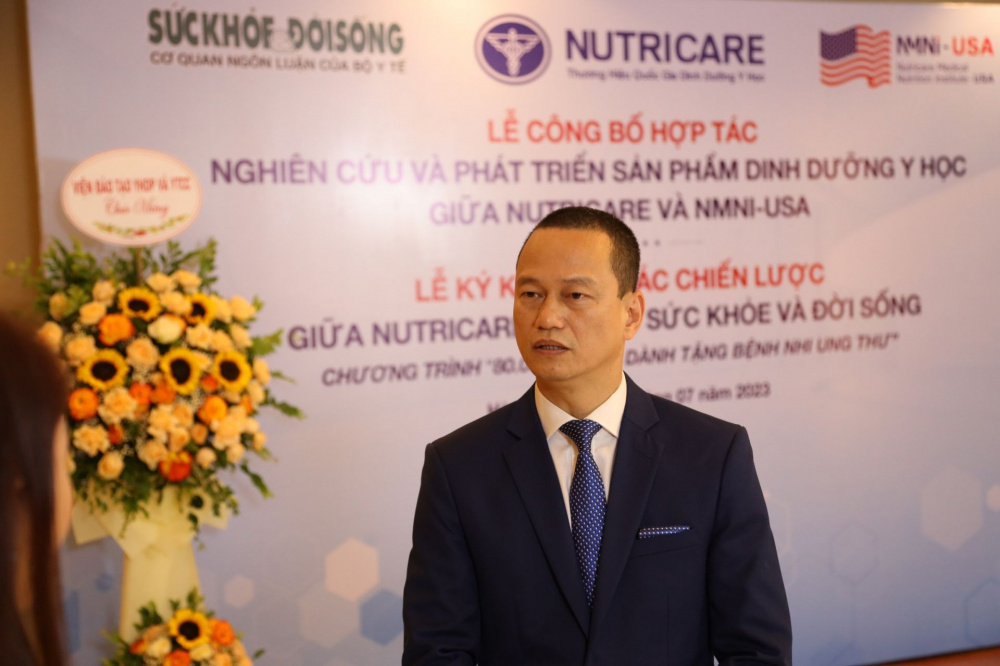 Nutricare và NMNI-USA hợp tác nghiên cứu và phát triển sản phẩm dinh dưỡng y học