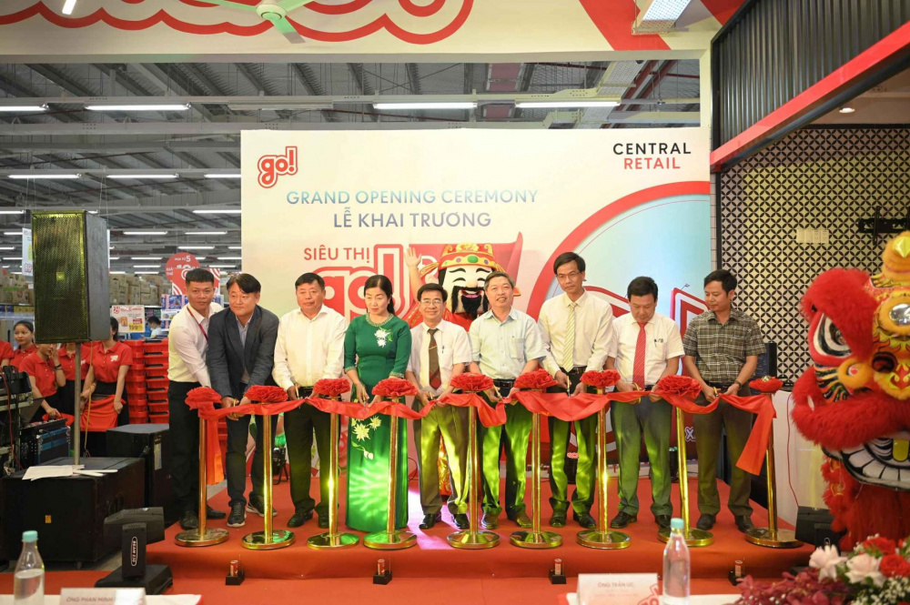 Nghi thức khai trương siêu thị mini go! Điện Bàn (thuộc Tập đoàn Central Retail)  tại Quảng Nam