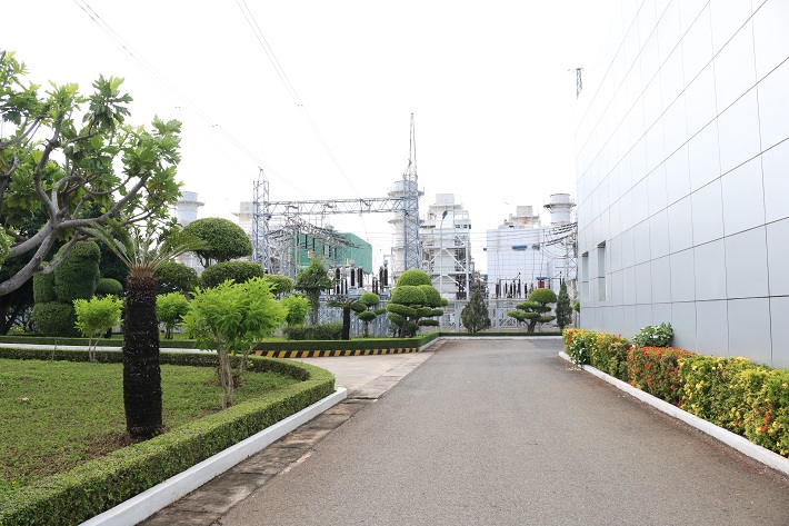 Khuôn viên Công ty cổ phần Nhiệt điện Bà Rịa