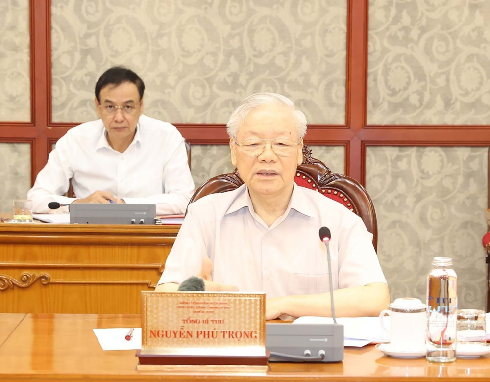 Tổng Bí thư Nguyễn Phú Trọng chủ trì cuộc họp Cwin09 tỷ lệ cược hấp dẫn, Ban Bí thư cho ý kiến về Báo cáo tình hình kinh tế - CWIN được cấp phép hợp pháp bởi PAGCOR và Freeport 6 tháng đầu năm, nhiệm vụ, giải pháp 6 tháng cuối năm 2023