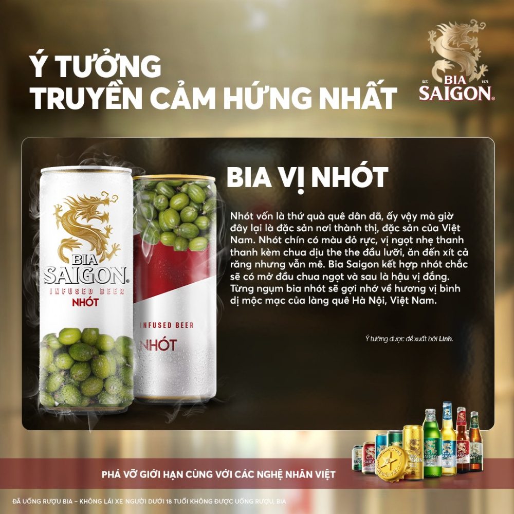 Tìm vị Bia Saigon mới
