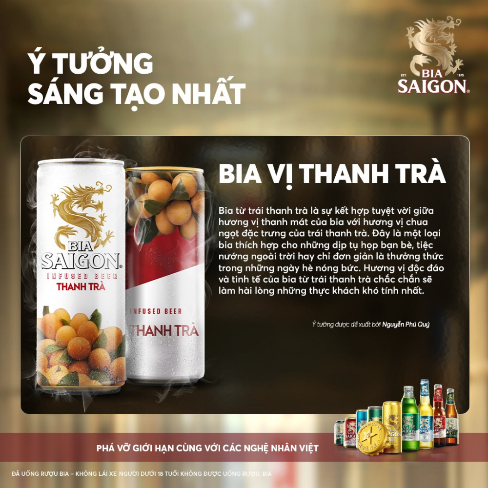 Tìm vị Bia Saigon mới