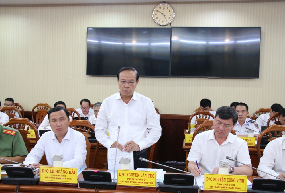 Chủ tịch UBND tỉnh Bà Rịa - Vũng Tàu Nguyễn Văn Thọ