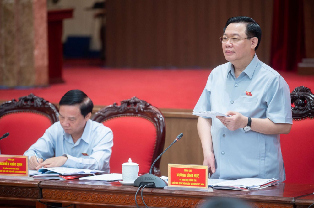 Chủ tịch Quốc hội Vương Đình Huệ