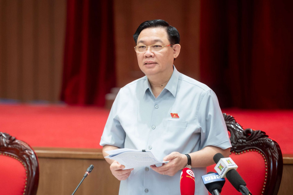 Chủ tịch Quốc hội Vương Đình Huệ