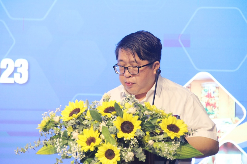 Phó Cục trưởng Cục Công Thương địa phương Dương Quốc Trịnh phát biểu