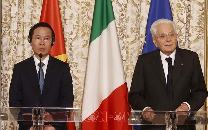 Chủ tịch nước Võ Văn Thưởng thăm cấp Nhà nước tới Italy