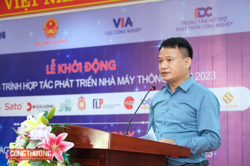 Đại diện Công ty CP AMA Bắc Ninh bày tỏ sự vui mừng và kỳ vọng vào những thay đổi mà Dự án sẽ mang lại cho Cwincom hiện đang mở