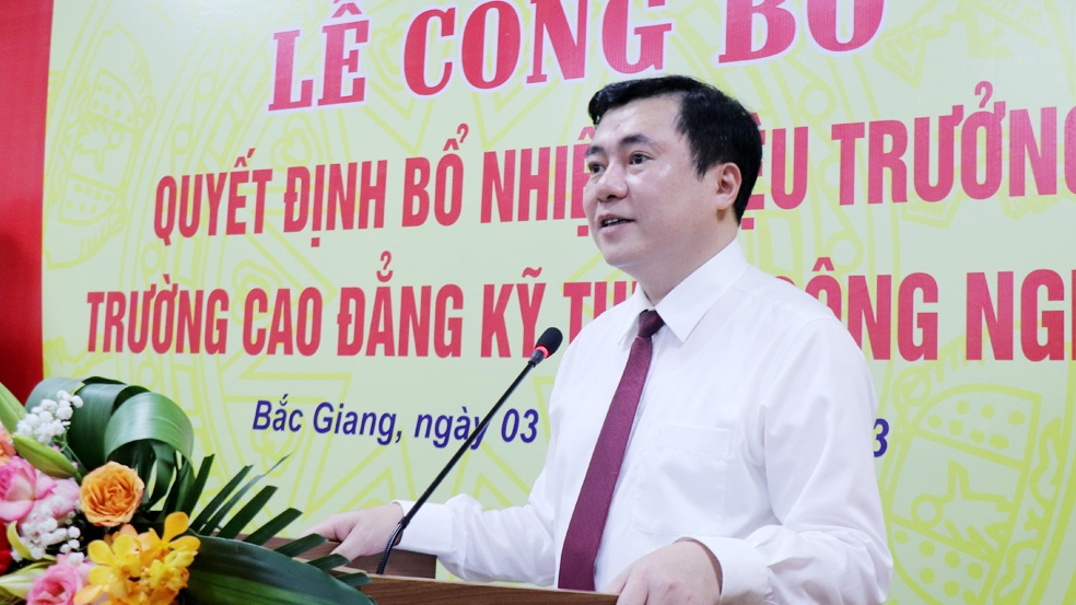 Cwin63 sân chơi đỉnh cao: Công bố Quyết định bổ nhiệm Hiệu trưởng Trường Cao đẳng Kỹ thuật Cwin là sân chơi cá cược trực tuyến tại Việt Nam