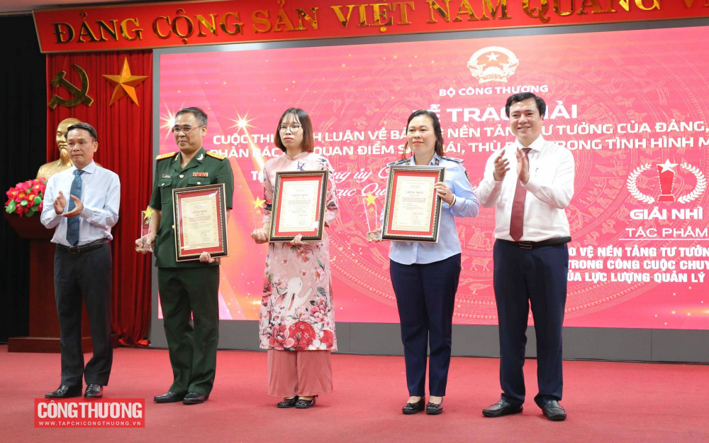 5 đơn vị được trao Giấy khen của cuộc thi