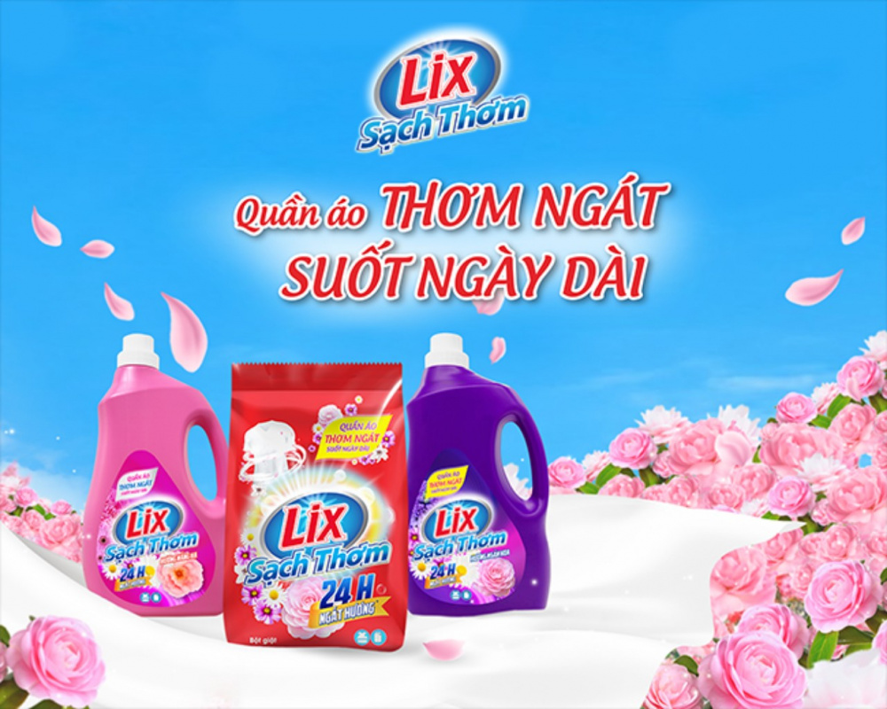 bột giặt lix