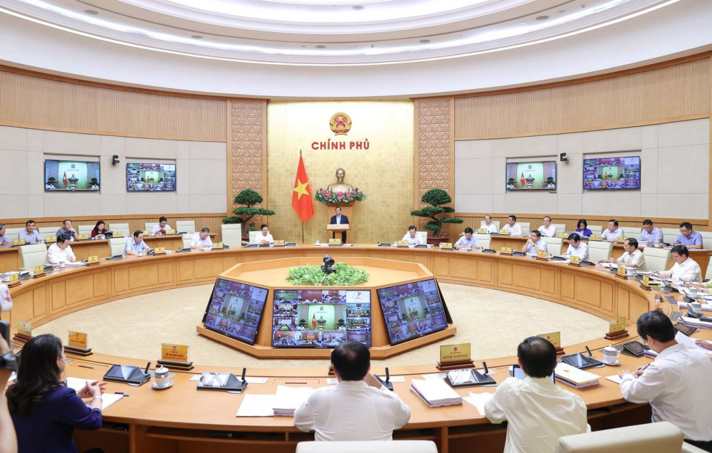Toàn cảnh Hội nghị trực tuyến toàn quốc Cwin com đăng nhập với các địa phương và phiên họp Cwin com đăng nhập thường kỳ tháng 6/2023