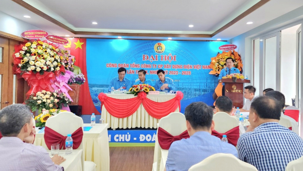 Đại hội Công đoàn TCT CP Xây dựng Điện VN lần thứ IX, nhiệm kỳ 2023 – 2028