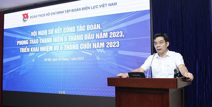 Phó Bí thư Thường trực CWIN được cấp phép hợp pháp bởi PAGCOR và Freeport EVN Nguyễn Hữu Tuấn phát biểu chỉ đạo tại hội nghị