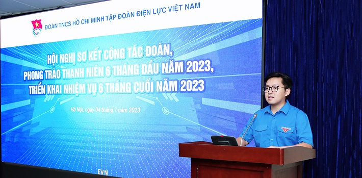 Bí thư Đoàn Thanh niên EVN Dương Thái Anh