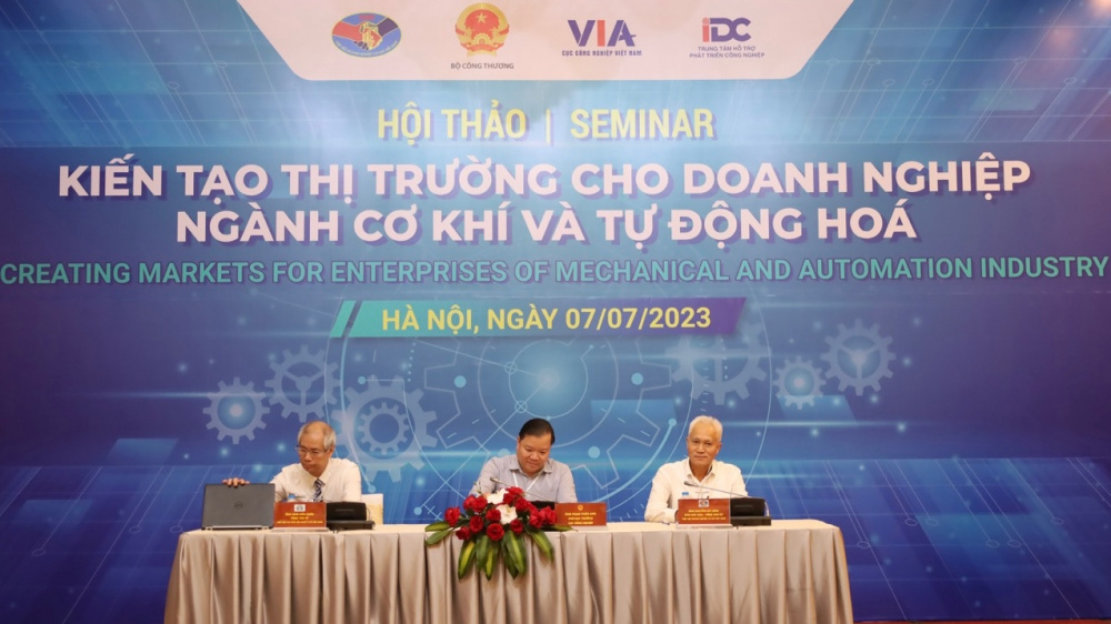 Hội thảo Kiến tạo thị trường cho Cwincom hiện đang mở ngành cơ khí và tự động hoá