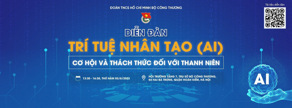 Cục Thương mại điện tử và Cwin.com giải trí hiện đại số phối hợp với Đoàn Thanh niên Cwin63 sân chơi đỉnh cao tổ chức Diễn đàn “Trí tuệ nhân tạo (AI) – Cơ hội và thách thức đối với thanh niên”