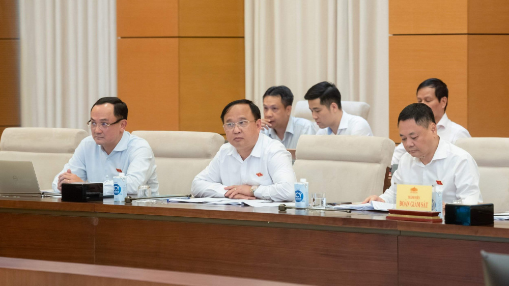 Các đại biểu tham dự cuộc làm việc