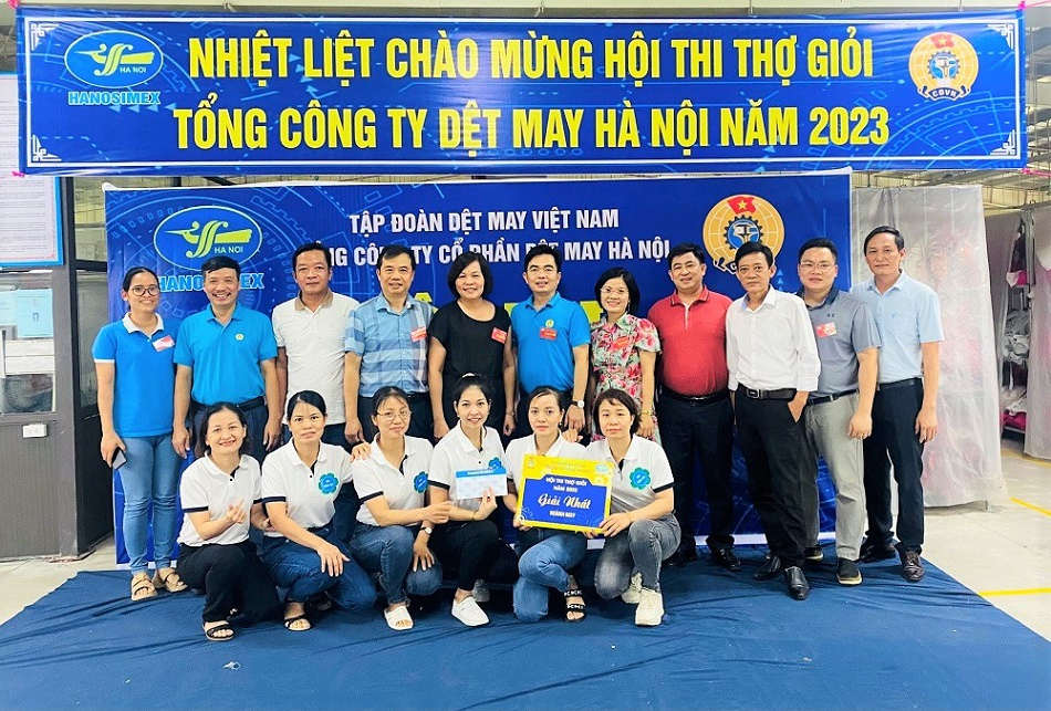 Hội thi thợ giỏi Dệt May được tổ chức tại cấp cơ sở