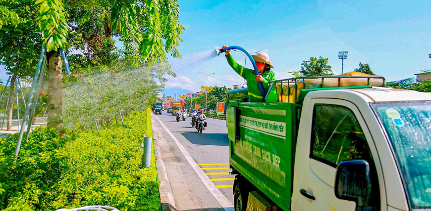 xanh hóa không gian đô thị