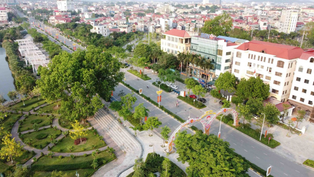 xanh hóa không gian đô thị